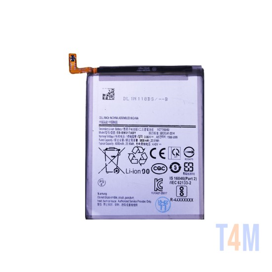 Battery EB-BM317ABY for Samsung Galaxy M31/M315/M31s/M317 6000mAh